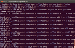 Terminal Latex Ubuntu